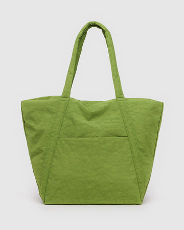 grass green cloud bag with front pocket