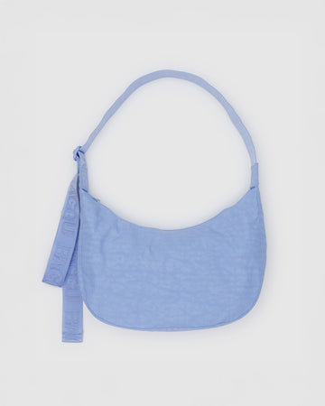 french blue medium crescent bag
