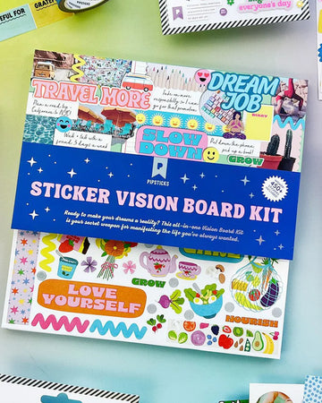 sticker vision board kit